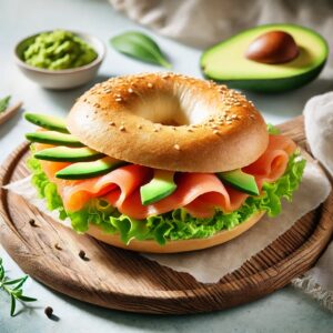 Bagel aux saumon